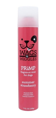 Spray De Fragancia Para Perros Wags & Wiggles, Aroma A Fresa