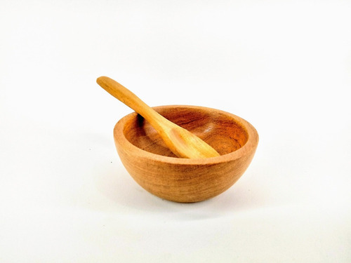 Imagen 1 de 5 de Cazuelas Cuenco Madera Calden 10 Cm X 10 U Tienda Liv