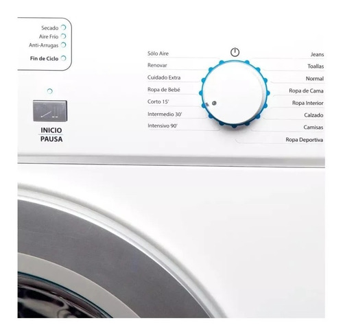 Imagen 5 de 6 de Secarropas Whirlpool Xpert Dry Wsr07sb 7 Kg !