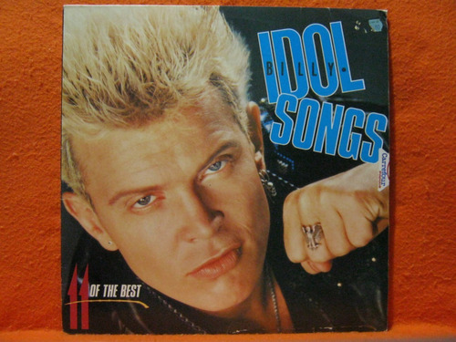Billy Idol Idol Songs Of The Best - Lp Disco Vinil Encarte