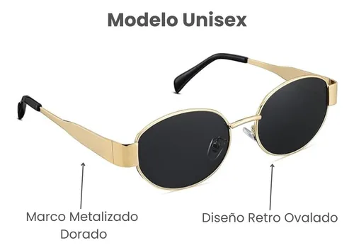 Gafas de sol ovaladas retro hotsell