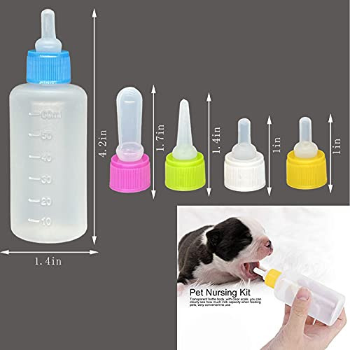 Kit De Biberón Para Mascotas, Botella De Líquido Exprimible