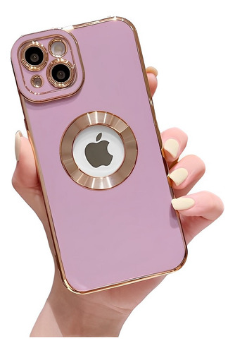 En Stock Abfa Shop Case Abertura Logo Lila iPhone 14 Pro Max