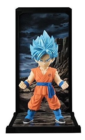 Estátua Goku Super Saiyan Dios Azul Ball Z.