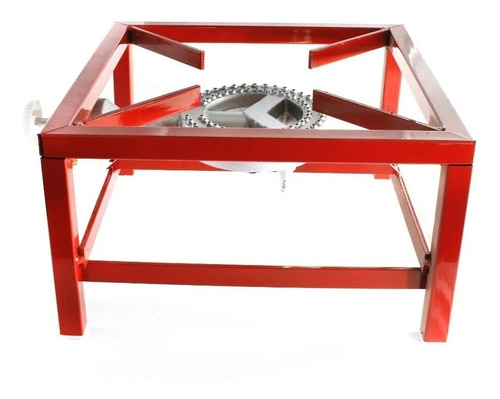 Anafe Industrial Quemador Foco 1 Hlla 10000 Cal/h Caño Rojo