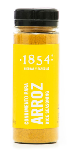Especias Y Condimentos 1854 - Condimento Para Arroz 85 Gr.