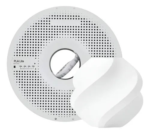 Filamento Bambu Lab 3d Pla Lite 1kg Sem Carretel Cor Bege Bege - 175 Mm Unidade 1