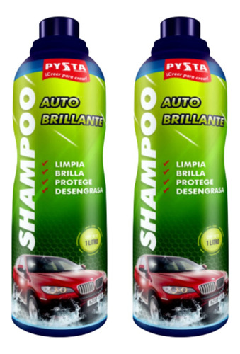 Shampoo Autos Vehiculos Brillo Extremo 2000 Ml