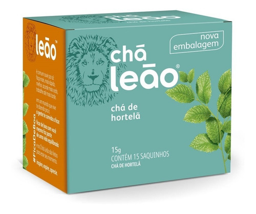 Chá Leão Ervas - Combo 225 Sachês Embalados Individualmente