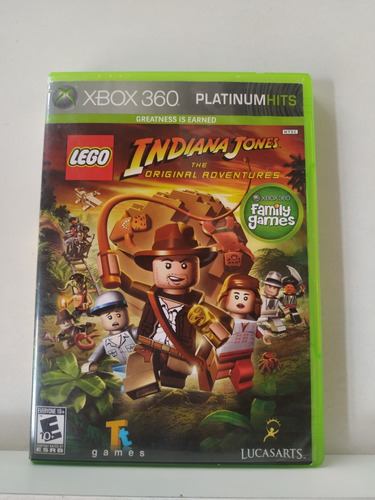 Lego Indiana Jones Xbox 360 Original Em Dvd Semi Novo 