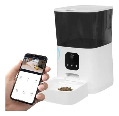 Dispensador Smart Para Alimento De Mascota Con Audio Y Video