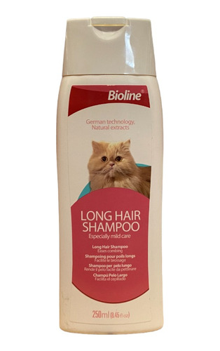 Shampoo Para Gato Pelaje Largo Bioline