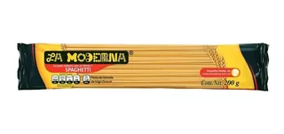 La Moderna Spaghetti Pasta De Semola De Trigo Durum 200g