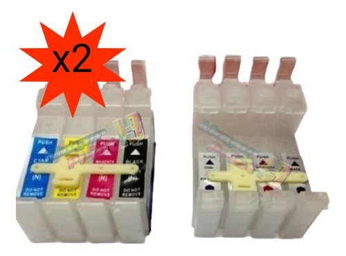 Cartuchos Vacíos Sistema De Tinta Continua Tx Cx Nx Xp Mp13