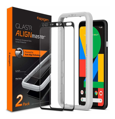 Vidrio Templado Para Google Pixel 4 Xl [2un.] Spigen