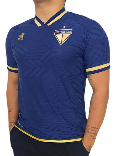Camisa Fortaleza Leão 1918 Azul Marinho Masculino Licenciada Camisa Fortaleza Leão 1918 Azul Marinho Masculino Licenciada