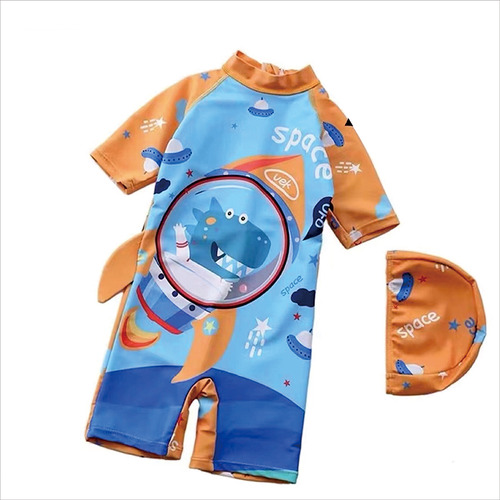 Traje De Para Niños Ropa De Playa Sombrero