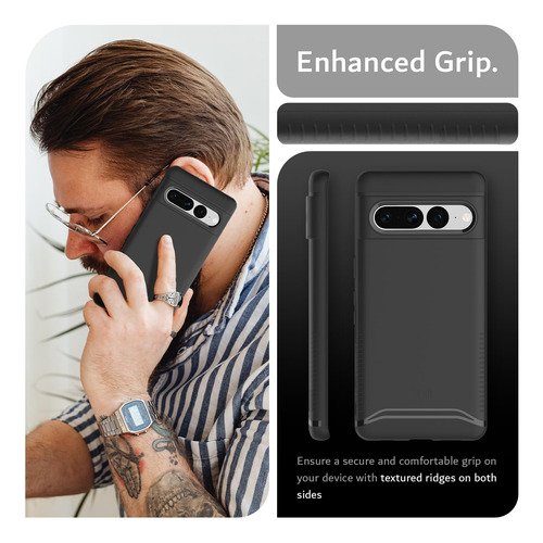 Capa De Telefone Tudia Merge Military Grade Para Google Pixe