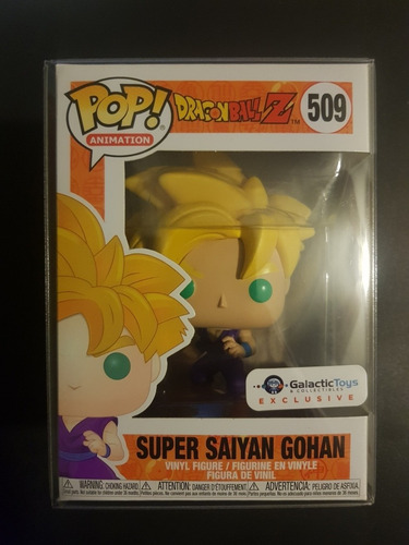 Imagen 2 de 2 de Funko Pop! Dragon Ball Super Saiyan Gohan 509 Galactic Toys