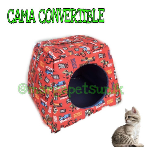 Imagen 5 de 10 de Cama Casa Para Mascotas