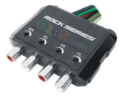 Convertidor Alta Baja Con Remoto 4 Canales Rockseries Hl424