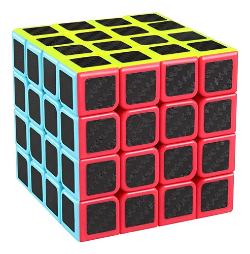 Cubo Rubik Qiyi 4x4 Fibra Carbono Speedcube