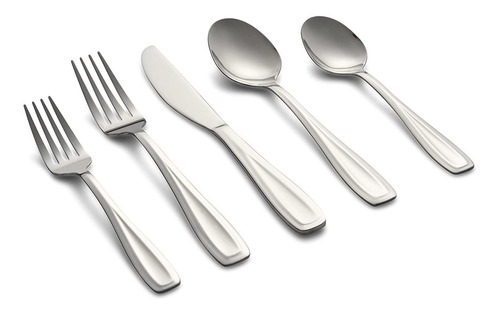 Cambridge Silversmiths Waylen Espejo 40 Piezas Con Set De Cu