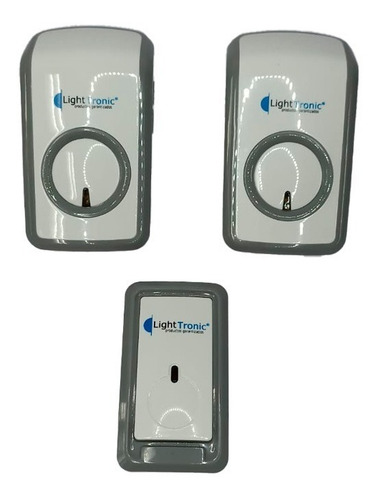 Imagen 1 de 3 de Timbre Inalambrico Exterior Resistente Agua 280m 2 Campanas
