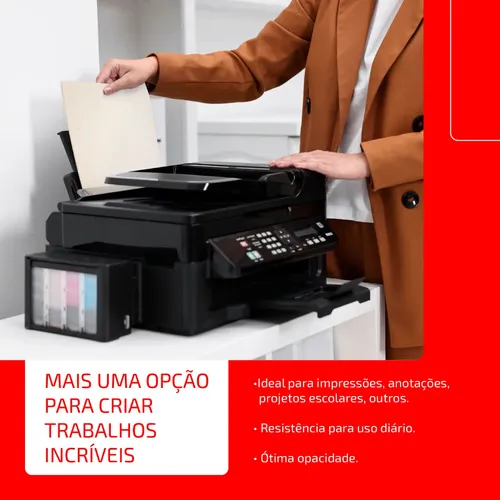 Papel Sulfite Eco Reciclado Chamex A4 75g 210x297mm - Pacote 500