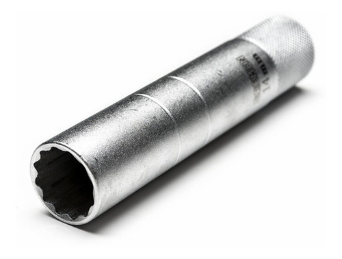 Llave Tubo Saca Bujia M14 Enc 3/8 Largo Estriado Bremen 6134