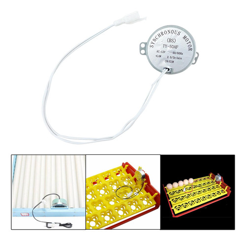 5 Incubadora Automática Egg Turner Motor Egg Turning Tray