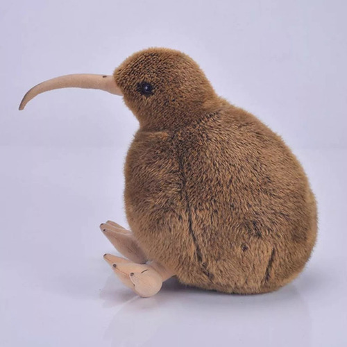 Para Muñeco Peluche Pájaro Kiwi Simulado, Suave Y Lindo /