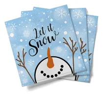 Comprar 40pcs Let It Decorations Snow Snowman Set Nieve Set Nnow Par