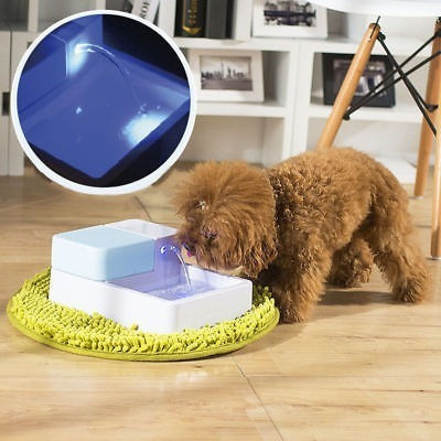 Imagen 3 de 5 de 1.8 L Agua Pet Bebedero Tazón Auto Perro Gato Gatito Filtro