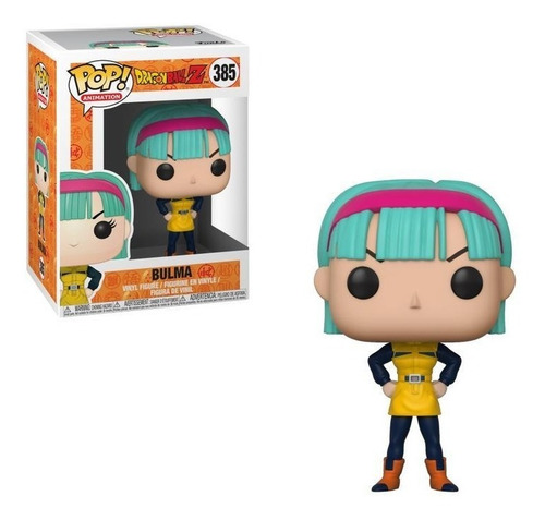 Muñeco Funko Pop Dragon Ball Z Bulma 385 Original!!