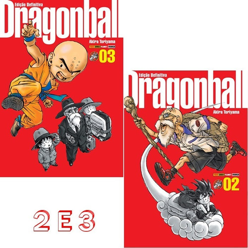 Dragon Ball Edição Definitiva 2 E 3 Capa Dura! Mangá Panini!