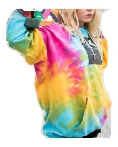 Sueter Tela De Mono Estilo Tie Dye Todas Las Tallas Colores 