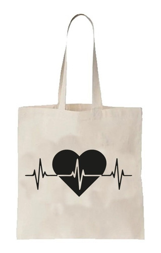 Tote Bag Electro (corazón) #6