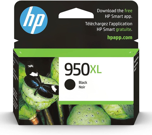 Cartucho De Tinta Original Hp 950xl Negro Alto Rendimiento