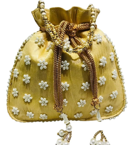 Bolso Potli De Seda Artística Esta Elegante Pieza Bordada A 