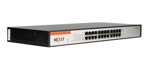 Switch Nexxt Axis2400r 24 Puertos Rj-45 10/100/1000mbps Rack