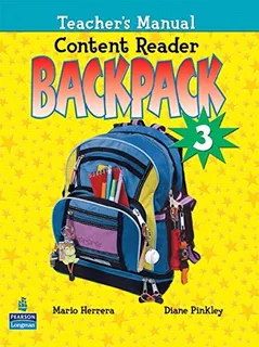 Backpack Content Reader 3 teacher's Manual - Mario Herrera