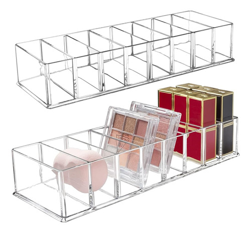 ~? Seitop 2 Pack Organizador De Maquillaje Desmontable, 8 Co