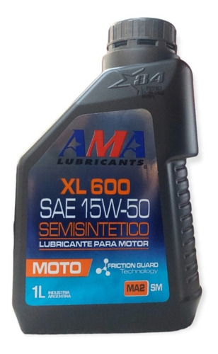Aceite Ama Semisintetico Xl600 15w-50 1l - En Teo Motos 