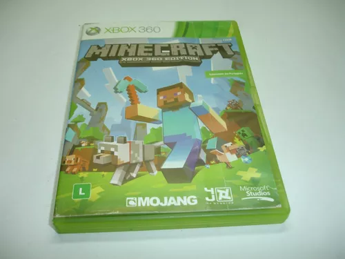 Minecraft - Xbox 360 Midia Física Usado