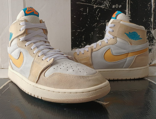 Tenis Mj 1 High Cmft 2 Light Orewood (31cm) Air Zoom Suede (Usado)
