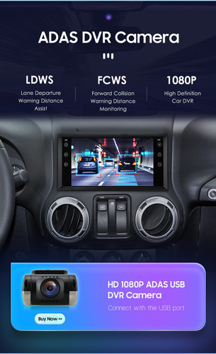 Zk Estéreo De Pantalla Android 13 Para Jeep Wrangler