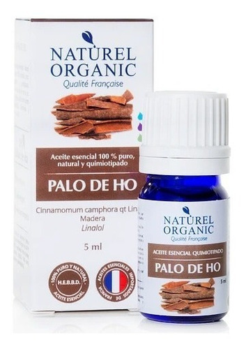 Aceite Esencial De Palo De Ho 5ml Naturel Organic