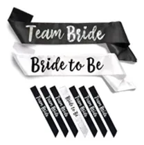 Comprar 7 Bandas Variedad Colores Bride To Be\u002F Team Bride Despedida
