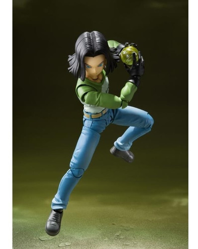 Imagen 3 de 7 de Sh Figuarts Androide 17 Survival Saga - Dragon Ball Super